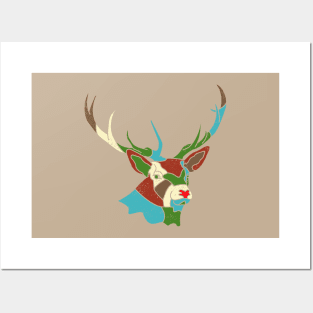 Reindeer Posters and Art